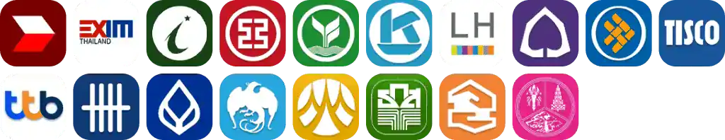 ธนาคารที่เราให้บริการ